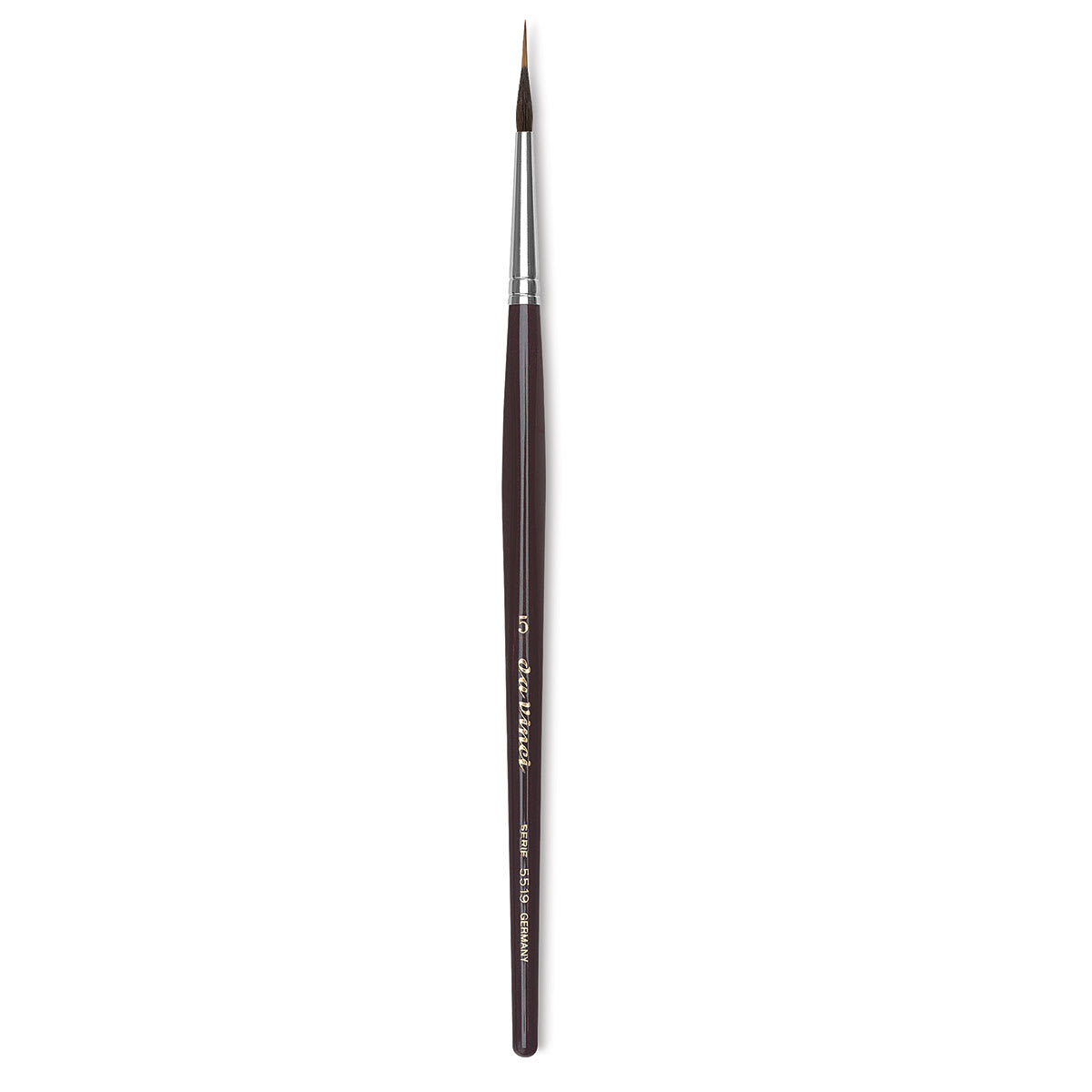 Da Vinci Maestro Kolinsky Brush - Special Inlaid Liner, Short Handle, Size 5