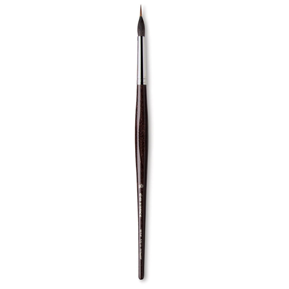 Da Vinci Maestro Kolinsky Brush - Special Inlaid Liner, Short Handle, Size 10