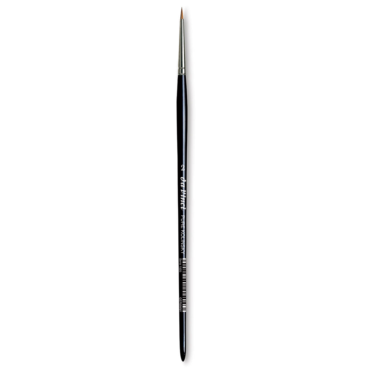 Da Vinci Maestro Kolinsky Brush - Miniaturist, Short Handle, Size 2