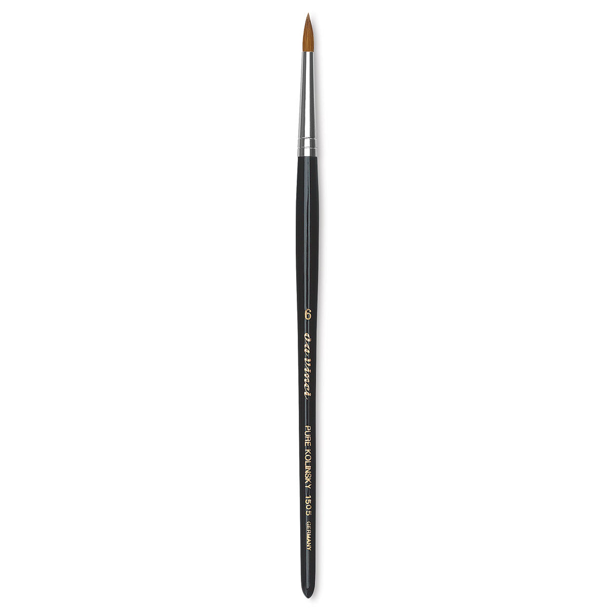 Da Vinci Maestro Kolinsky Brush - Miniaturist, Short Handle, Size 6
