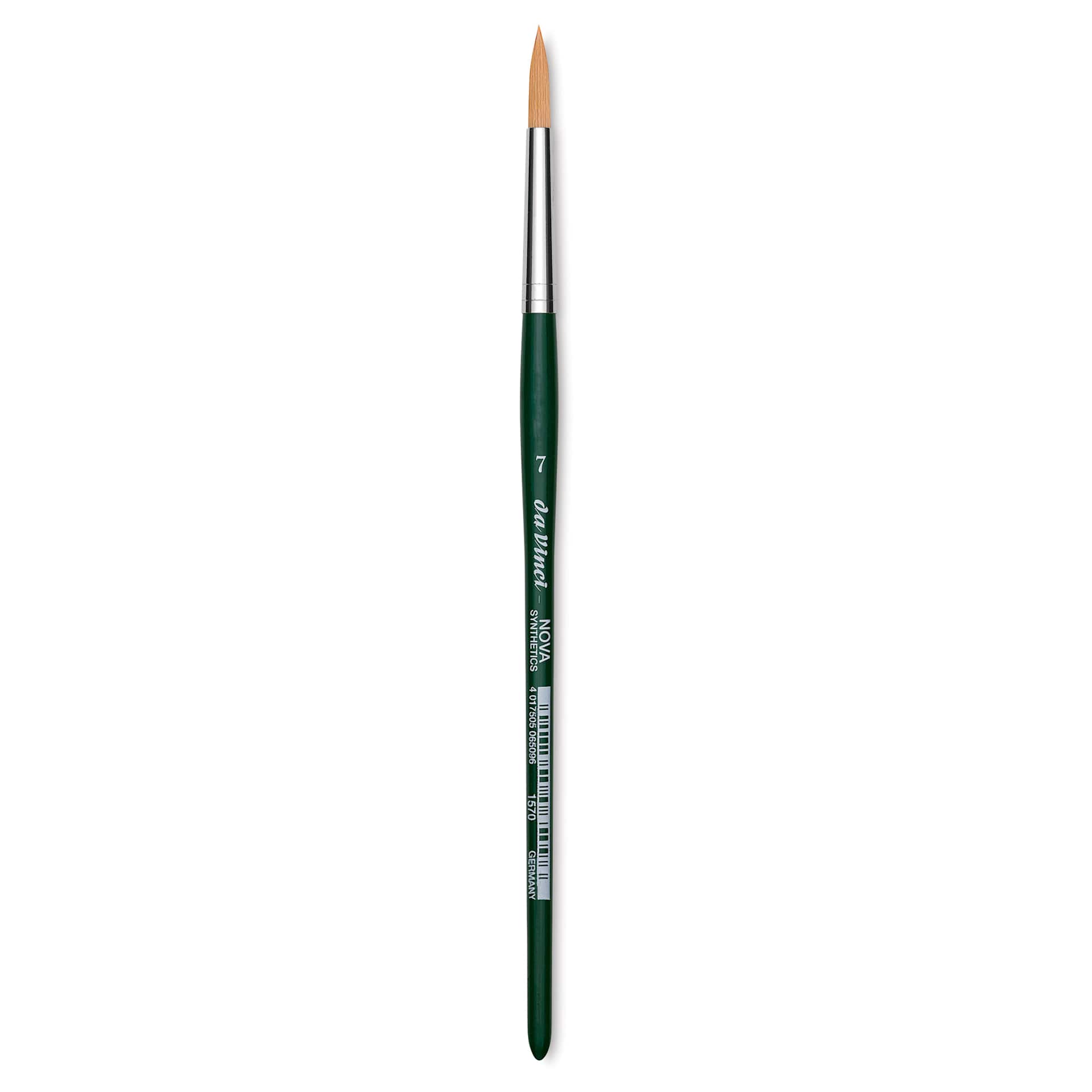 Da Vinci Nova Brush - Round, Short Handle, Size 7
