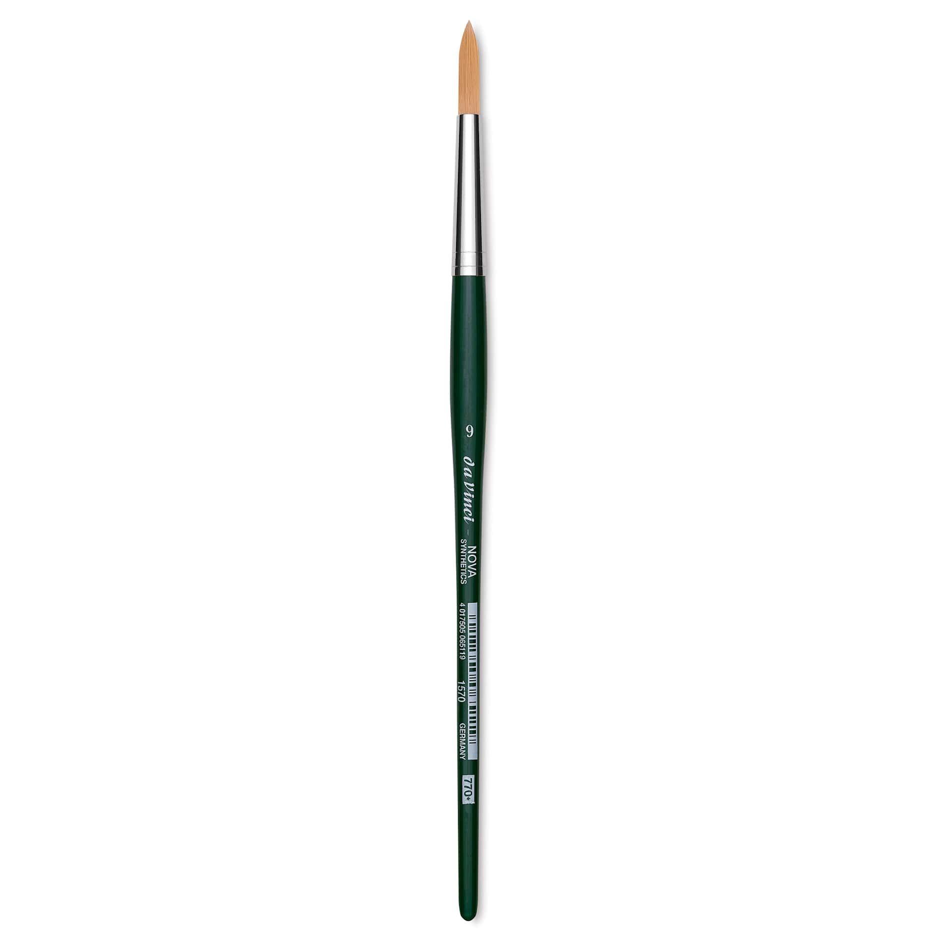 Da Vinci Nova Brush - Round, Short Handle, Size 9
