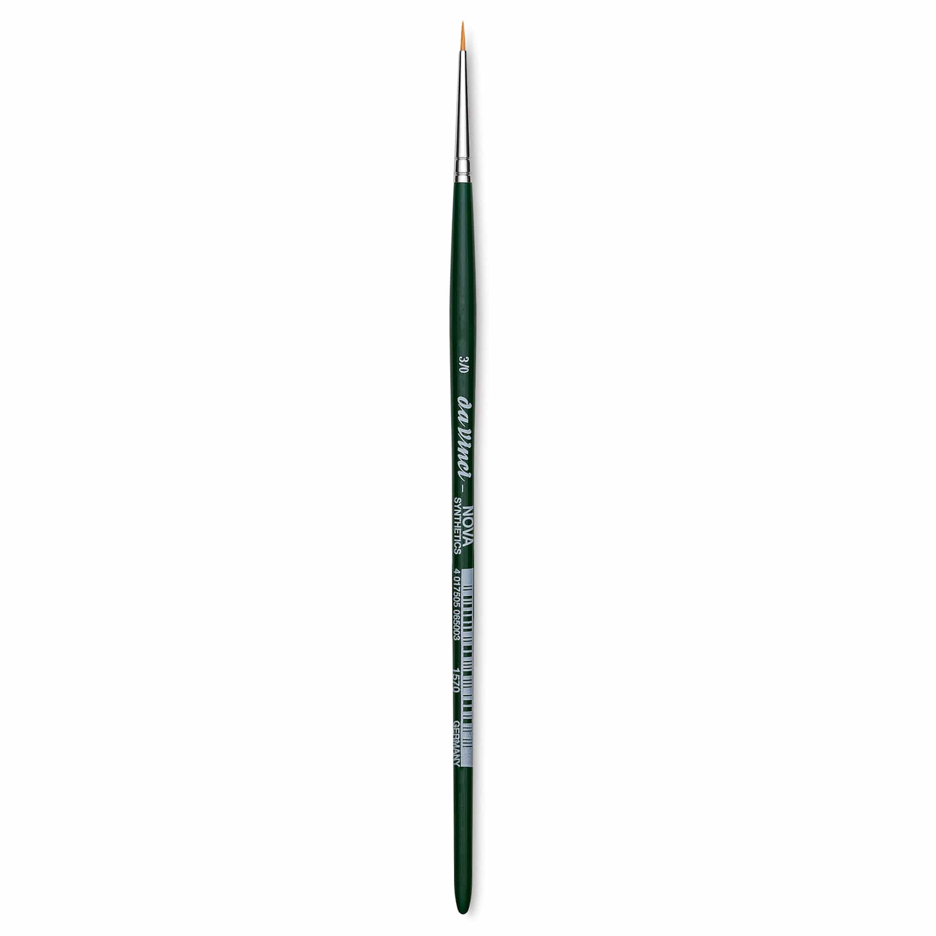 Da Vinci Nova Brush - Round, Short Handle, Size 3/0
