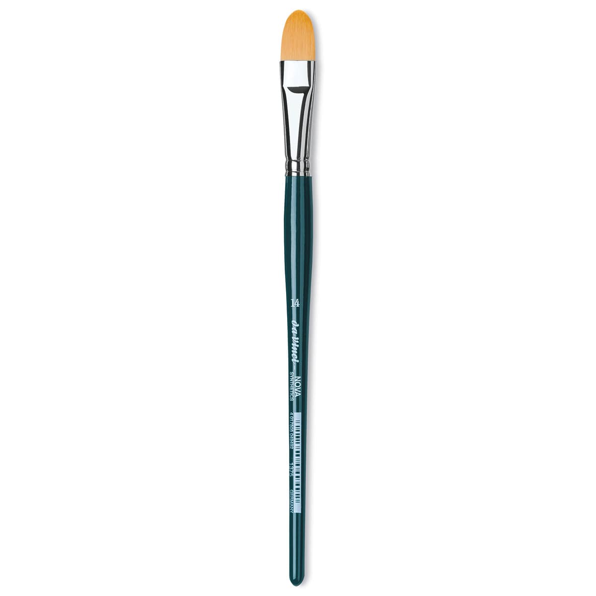 Da Vinci Nova Brush - Filbert, Short Handle, Size 14