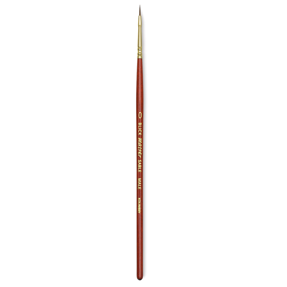 Blick Master Kolinsky Sable Brush - Filbert, Short Handle, Size 0