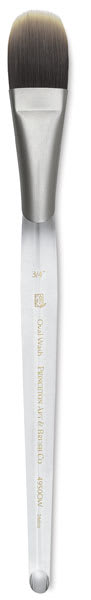 Princeton Glacier Series 4950 Synthetic Brushes - Oval Wash brush shown upright