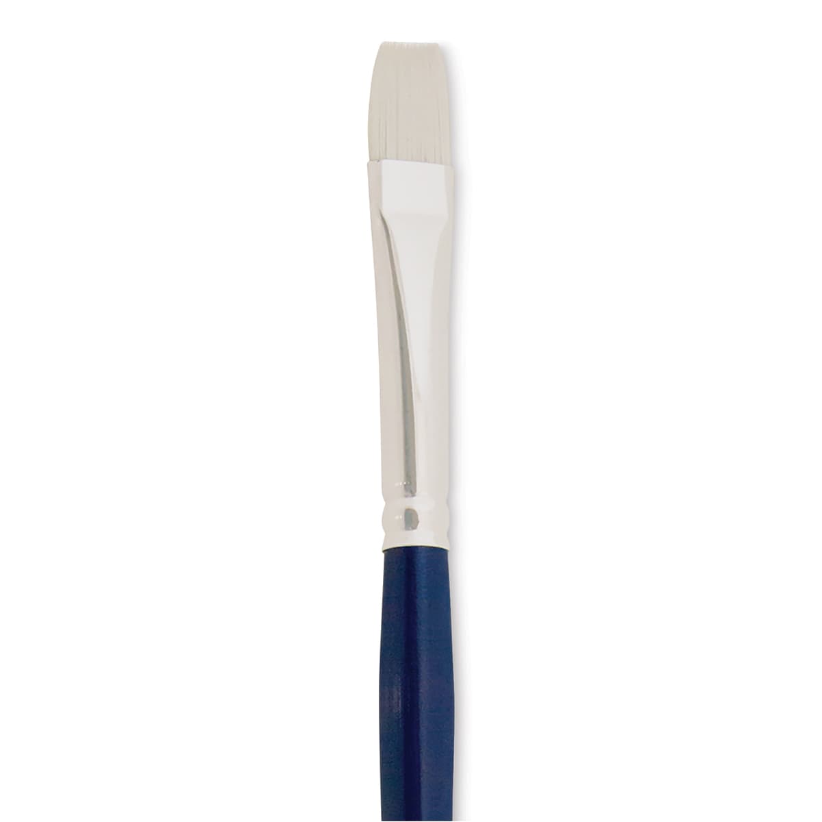 Silver Brush Bristlon Stiff White Synthetic Brush - Bright, Size 6 (close-up)