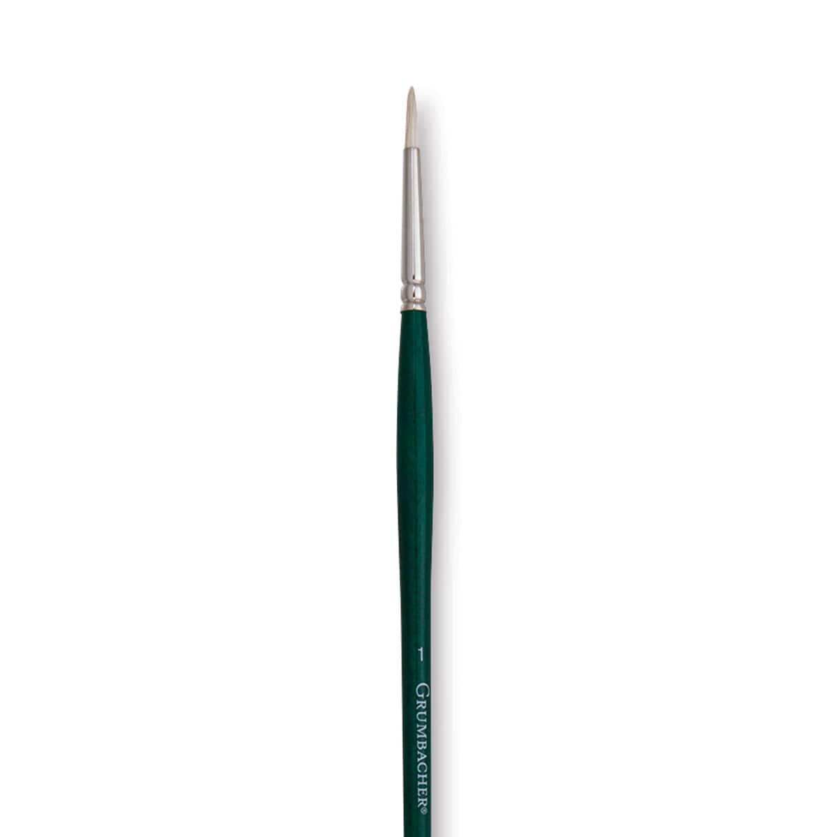 Grumbacher Gainsborough Brush - Round, Long Handle, Size 1