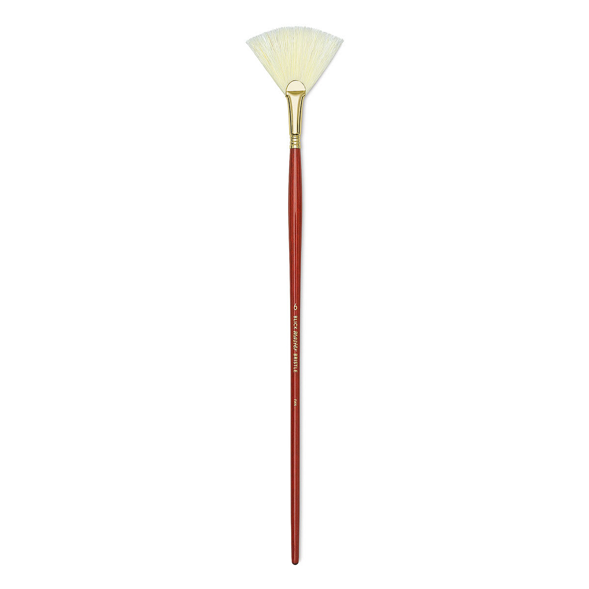 Blick Master Bristle Brushes - Single Fan brush shown upright