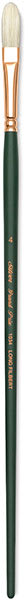 Silver Brush Grand Prix Super Brushes - Single Long Filbert brush shown upright Silver Brush Grand Prix Super Brushes - Single Long Filbert brush shown upright