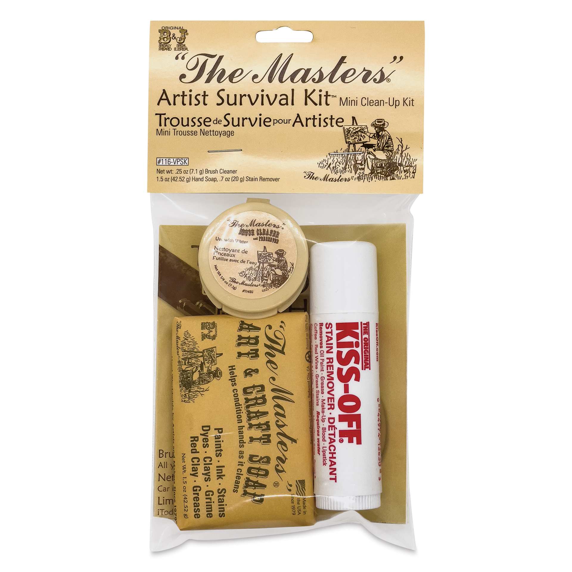 The Masters and Kiss-Off Artist Survival Kit - Mini Clean-Up Kit The Masters and Kiss-Off Artist Survival Kit - Mini Clean-Up Kit
