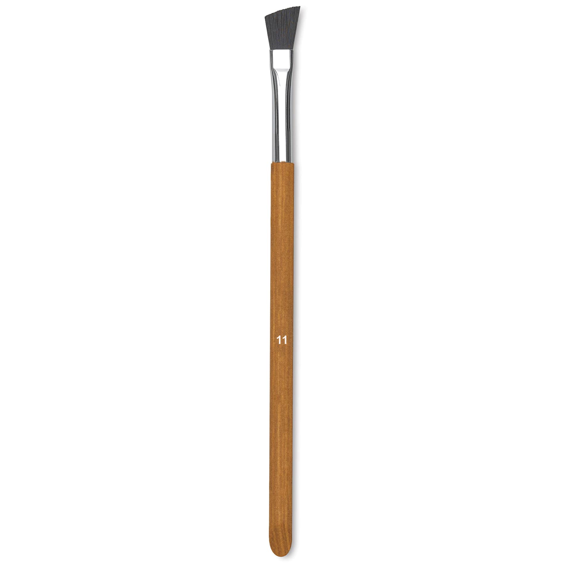 Holbein Pastel Brush - 1/4", Angular Fitch, Synthetic fiber