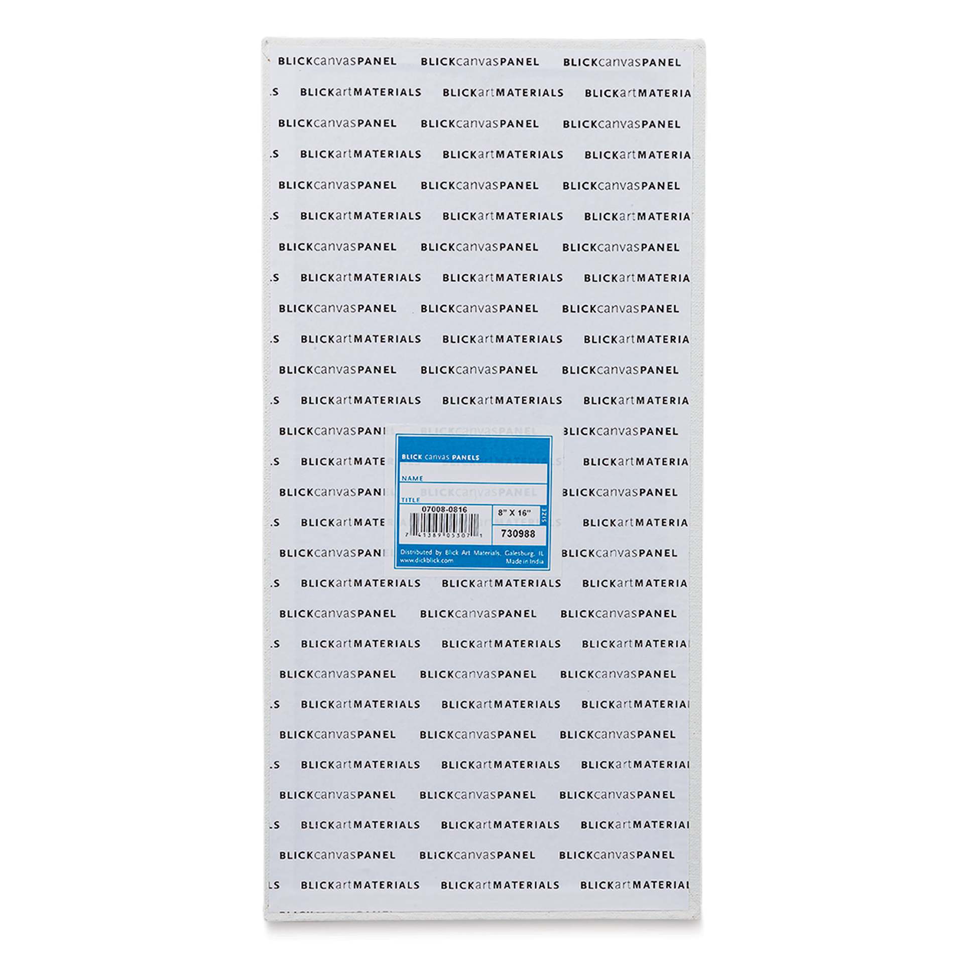 Blick Studio Cotton Canvas Panel - 8" x 16" Blick Studio Cotton Canvas Panel - 8" x 16"