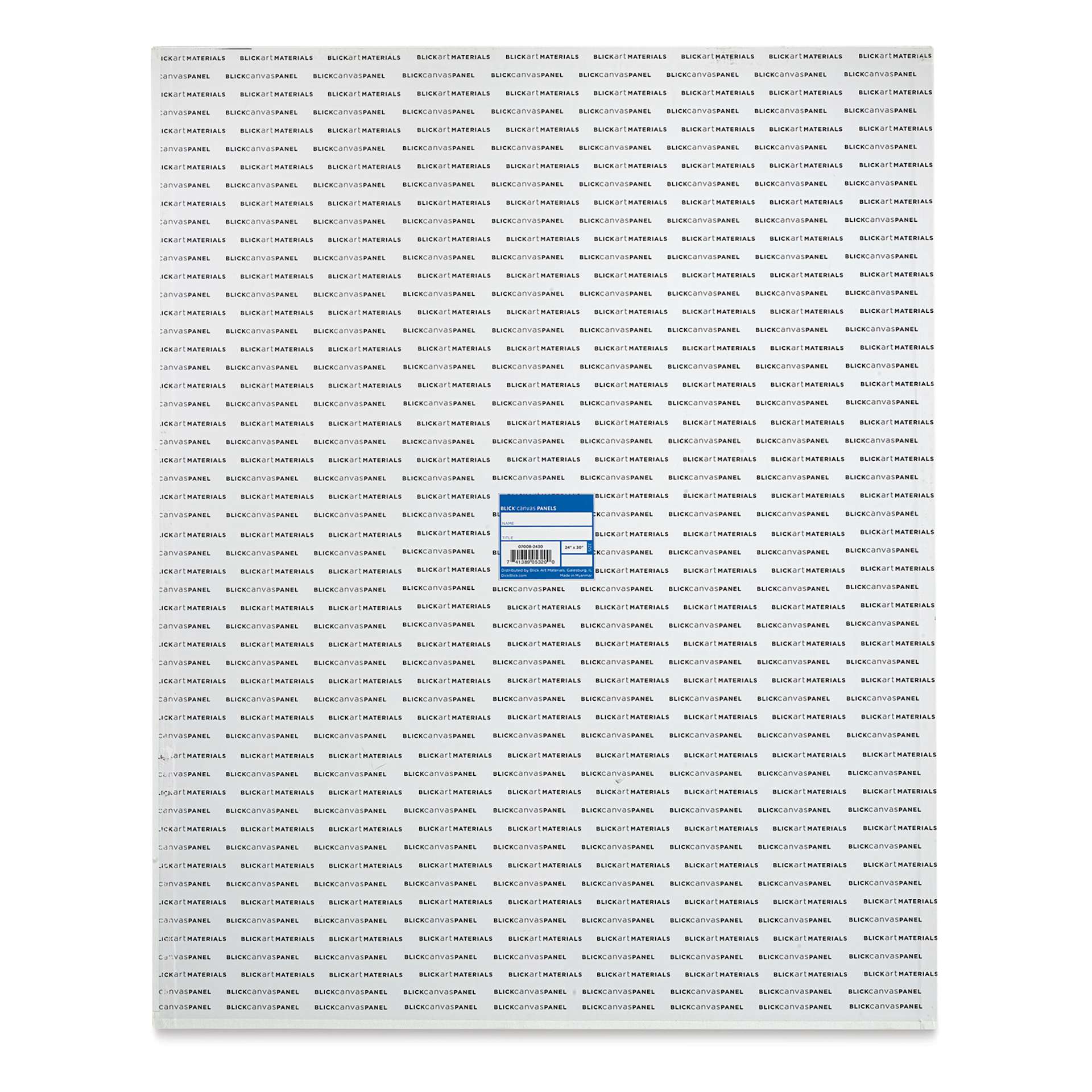 Blick Studio Cotton Canvas Panel - 24" x 30"