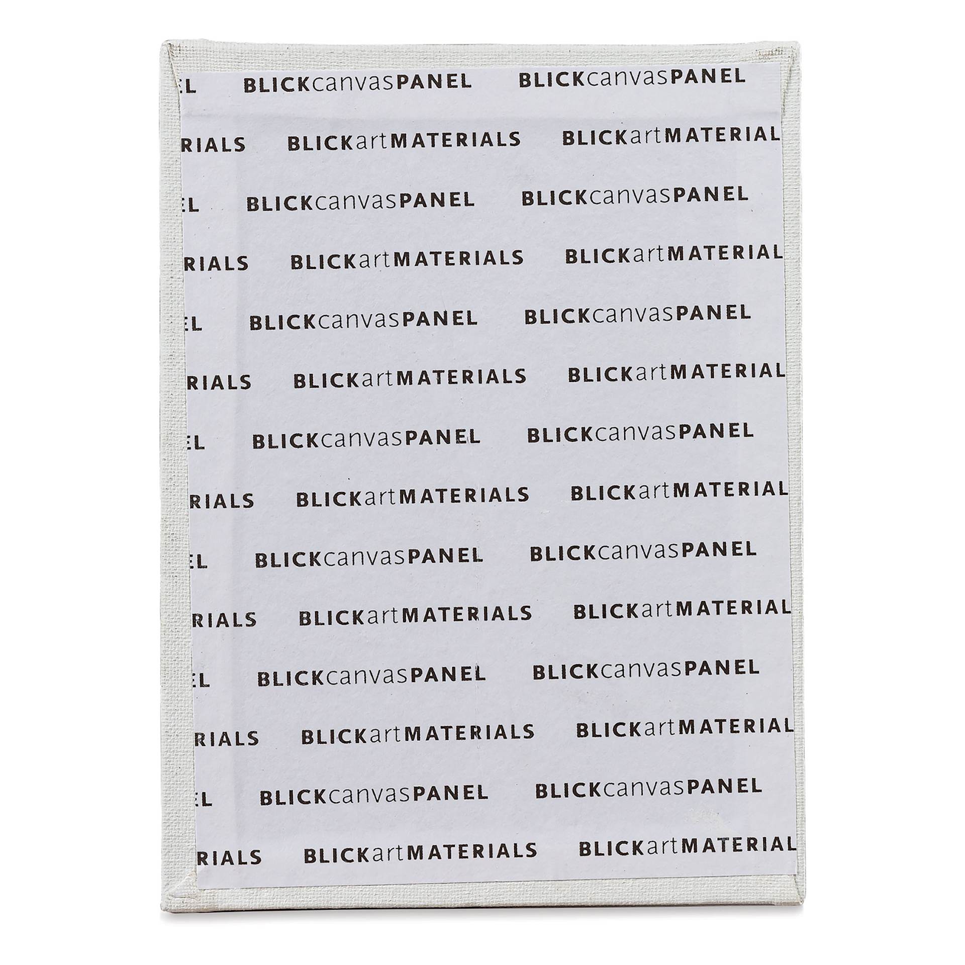 Blick Studio Cotton Canvas Panels - 6" x 8", Pkg of 5 back