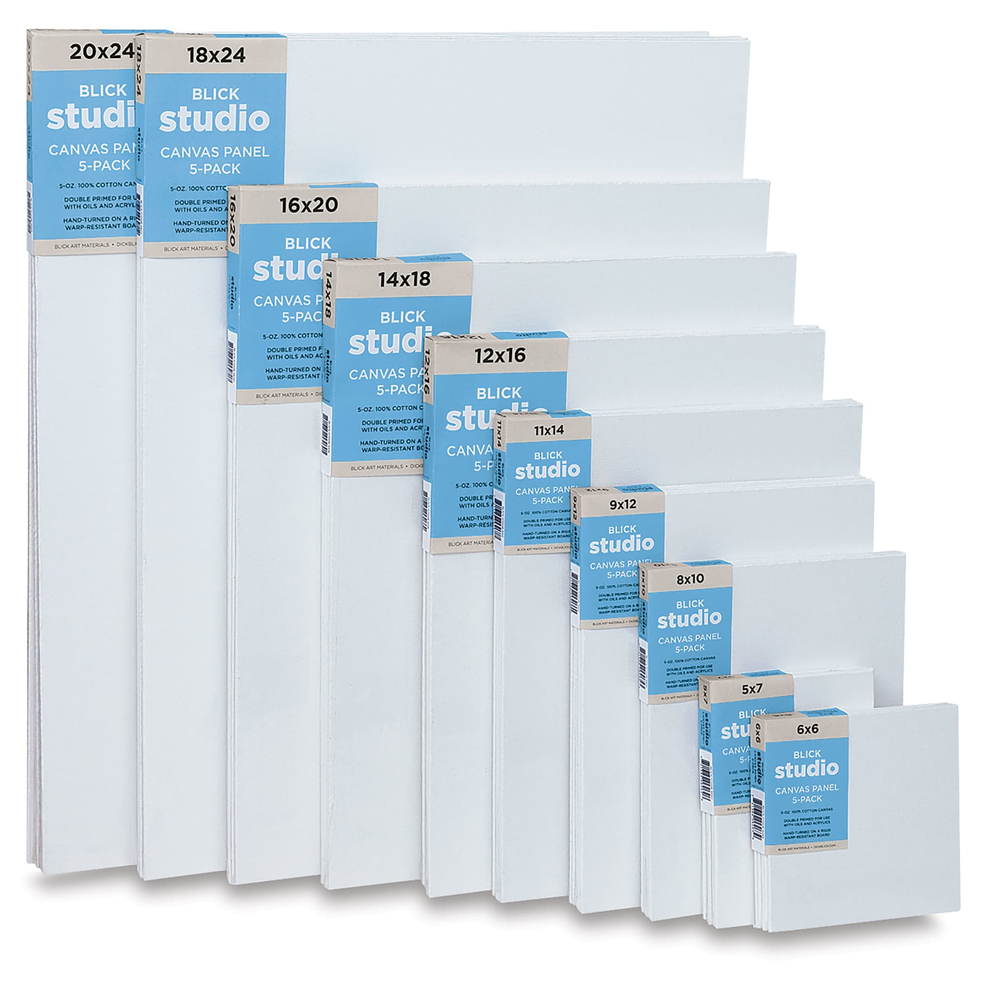 Blick Studio Cotton Canvas Panels Blick Studio Cotton Canvas Panels