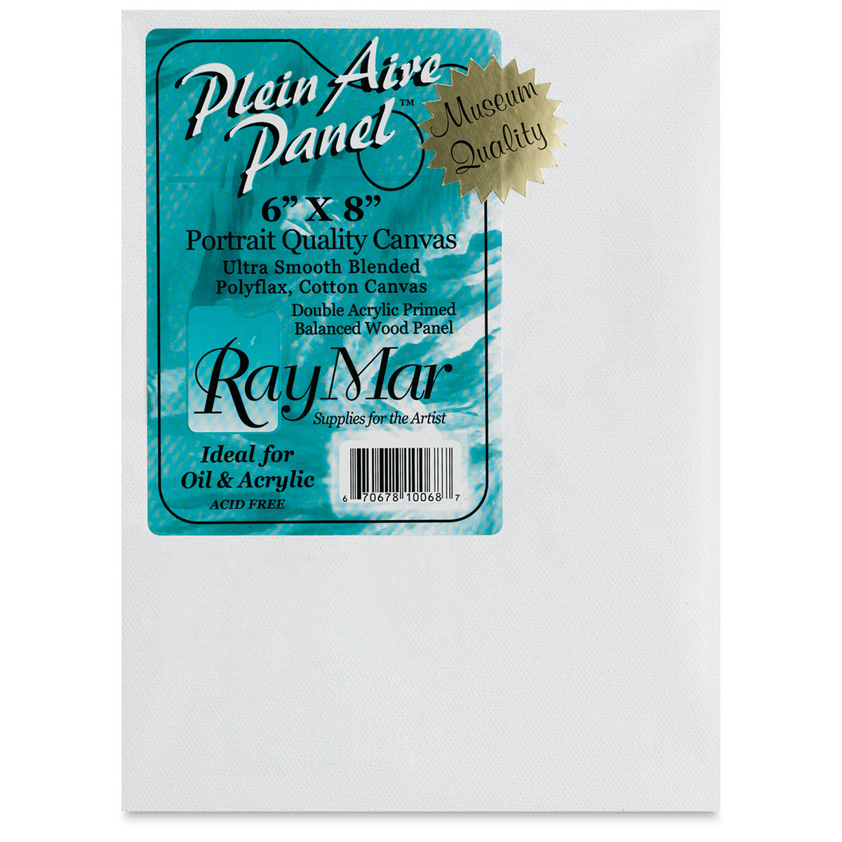 RayMar 23SC Smooth Cotton Portrait Panel - 6" x 8"