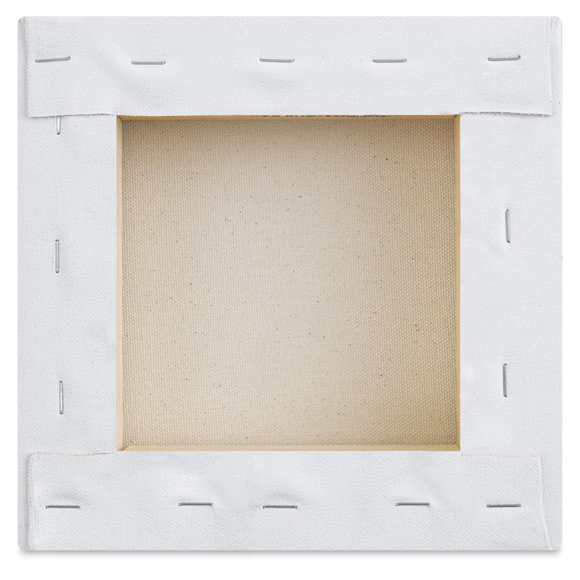 Blick Premier Stretched Cotton Canvas - Gallery Profile, Back-Stapled, 8" x 8" back
