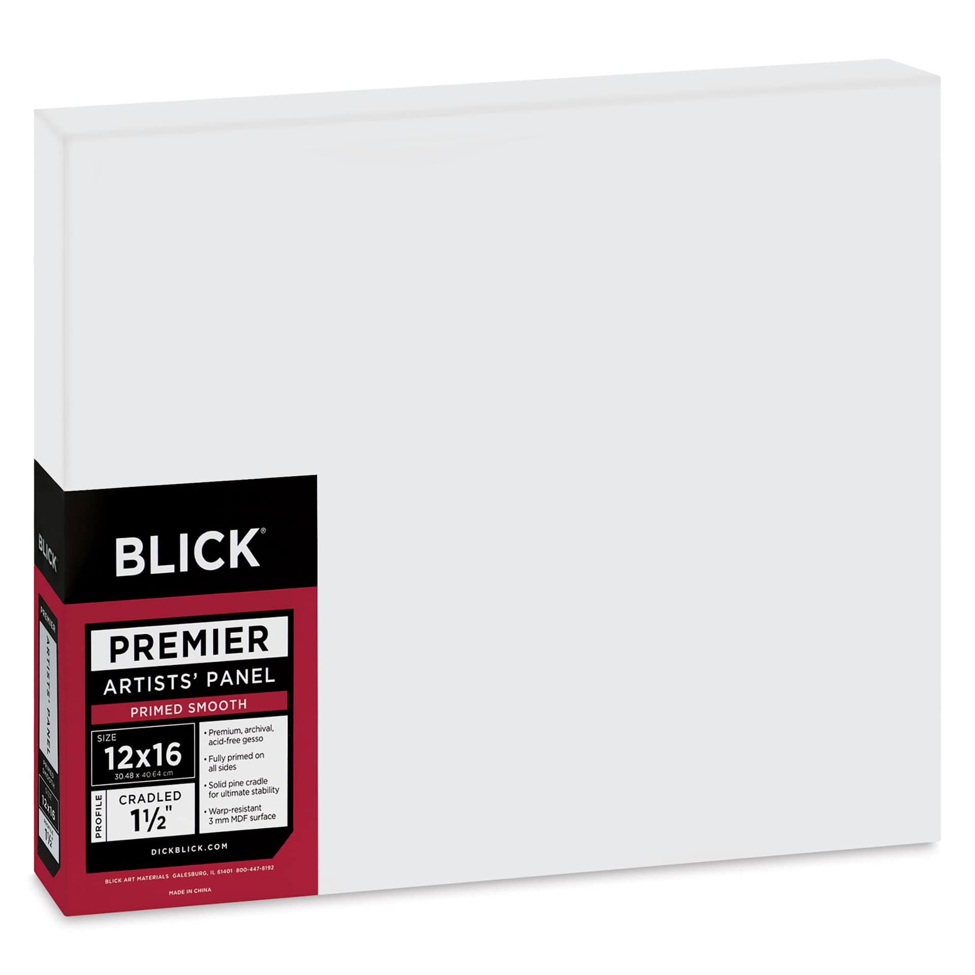 Blick Premier Artists' Panel - Gallery Cradle, 1-1/2", 12" x 16"
