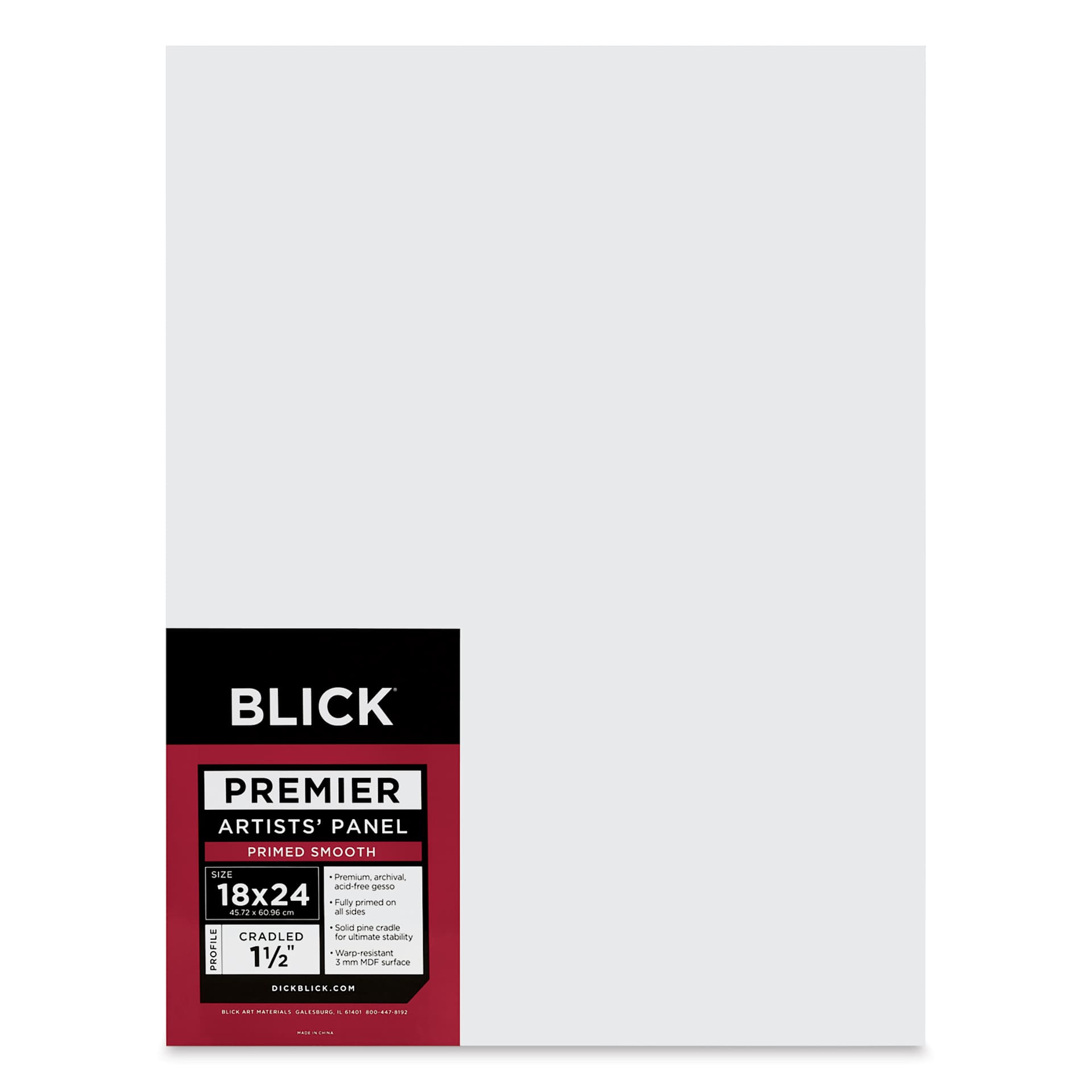 Blick Premier Artists' Panel - Gallery Cradle, 1-1/2", 18" x 24"
