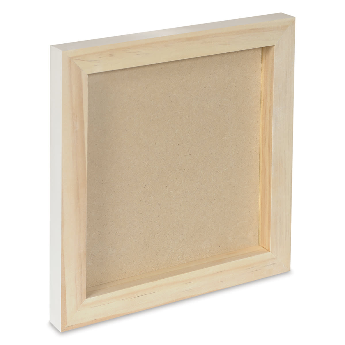 Blick Premier Artists' Panel - Traditional Cradle, 7/8", 10" x 10" back side view