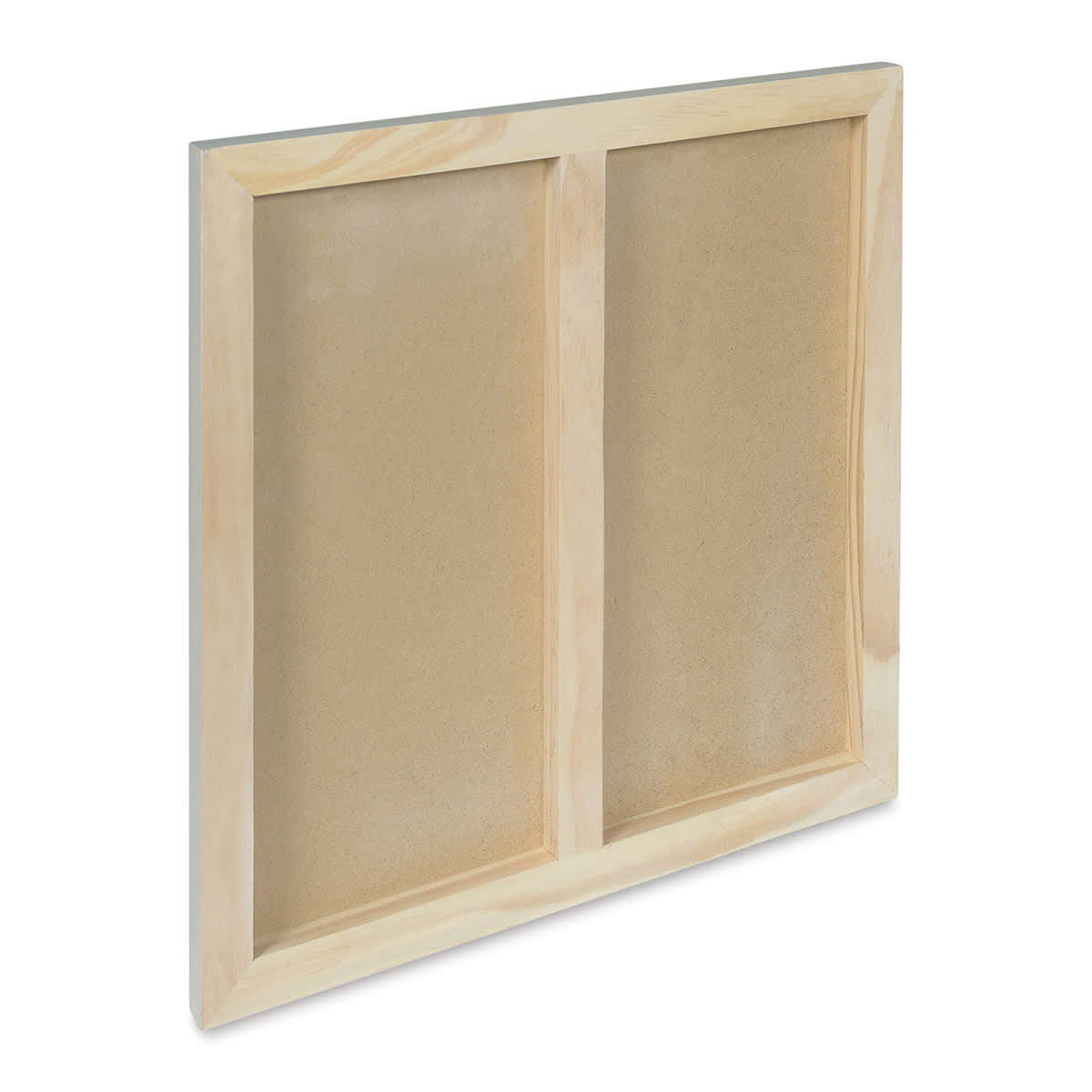 Blick Premier Artists' Panel - Traditional Cradle, 7/8", 16" x 16" back side view