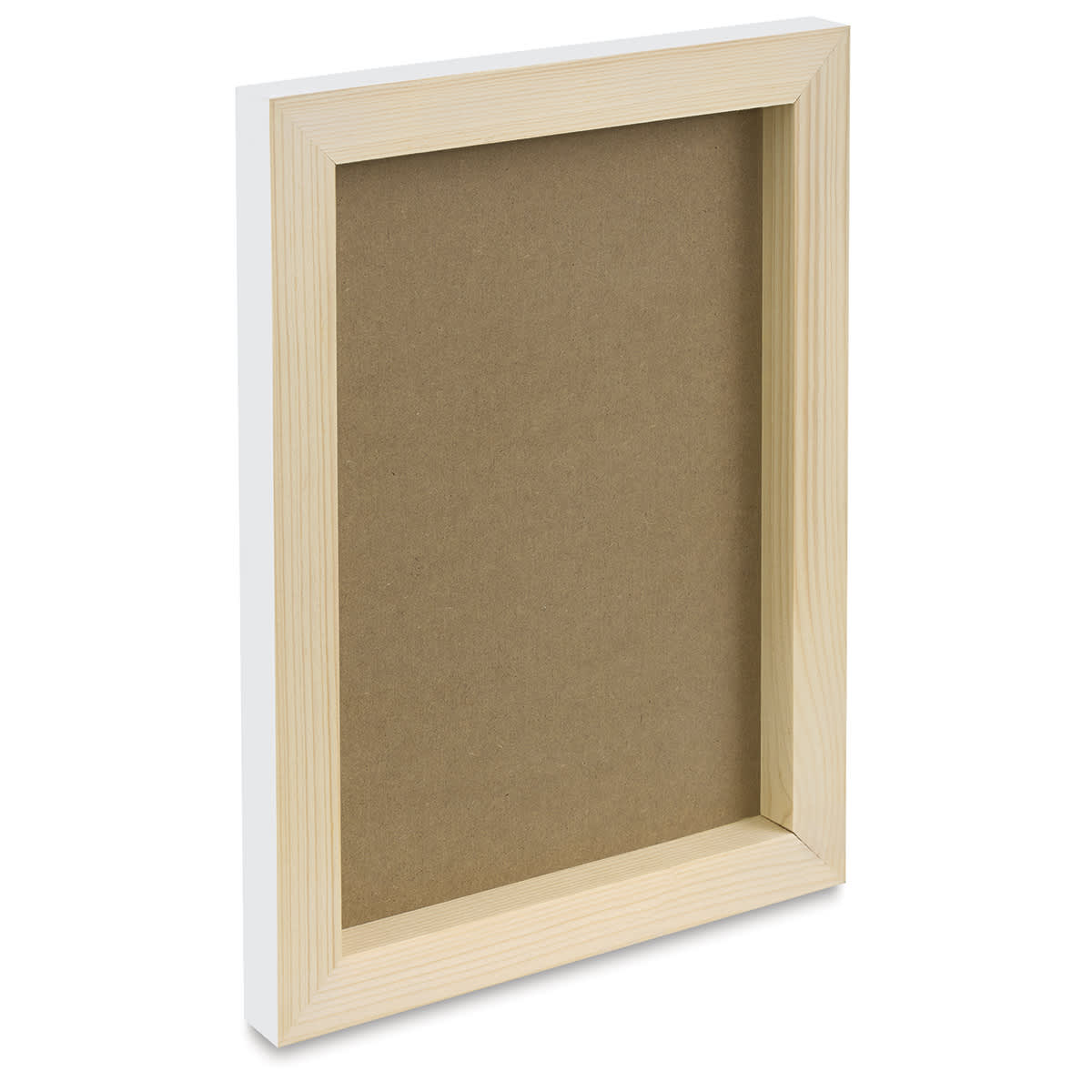 Blick Premier Artists' Panels - Back of 7/8" panel showing cradle depth Blick Premier Artists' Panels - Back of 7/8" panel showing cradle depth