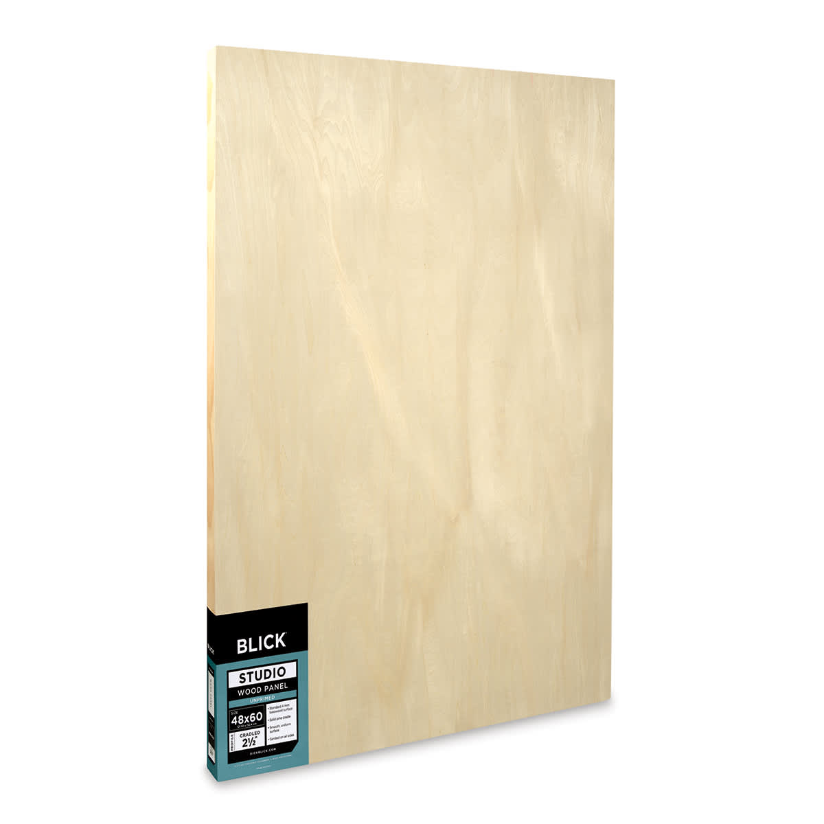 Blick Studio Artists' Wood Panels - Extra Deep Cradle Panel, 48" x 60", 2-1/2" Cradle