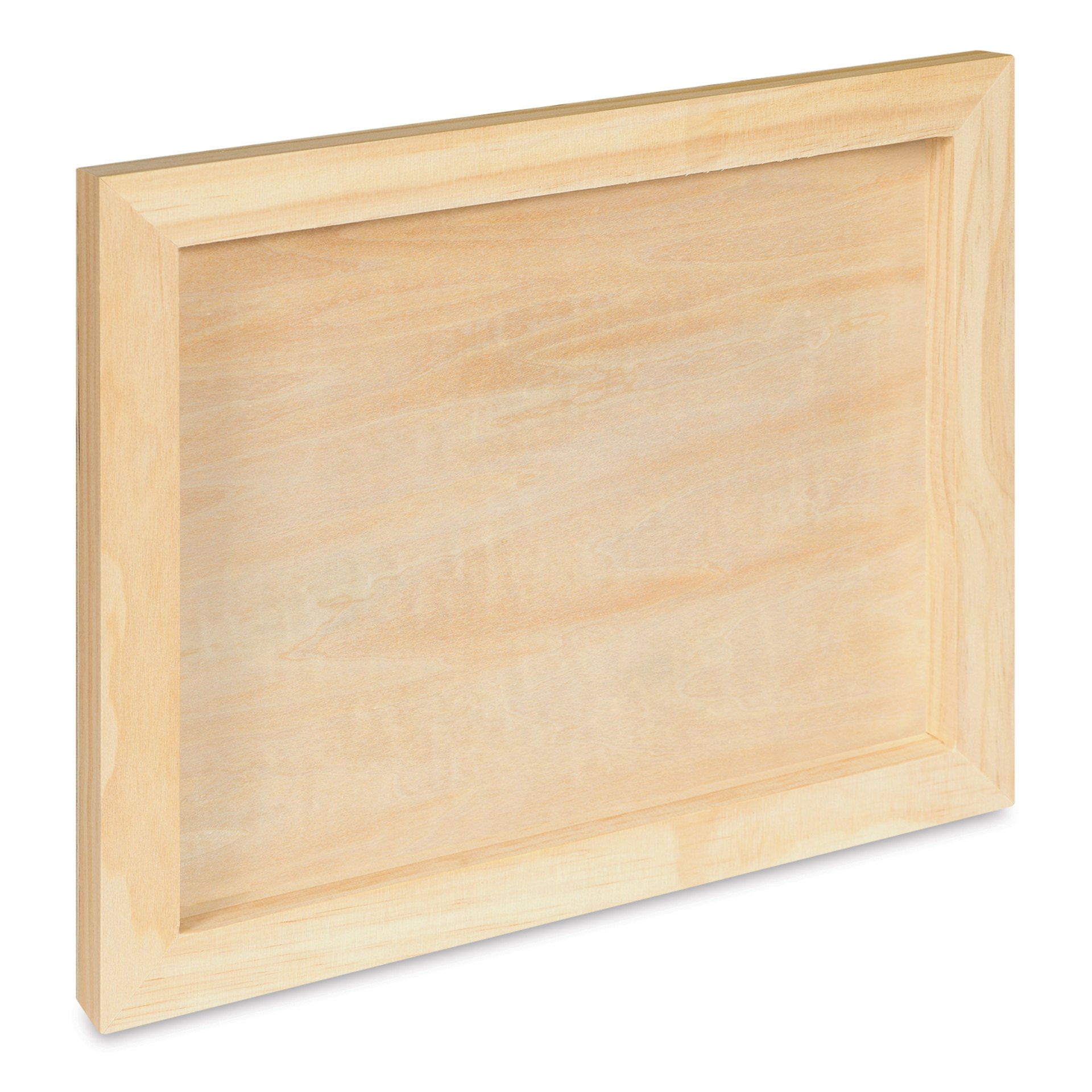 Blick Studio Artists' Wood Panel - Flat Cradle, 11" x 14", 7/8" Cradle, back