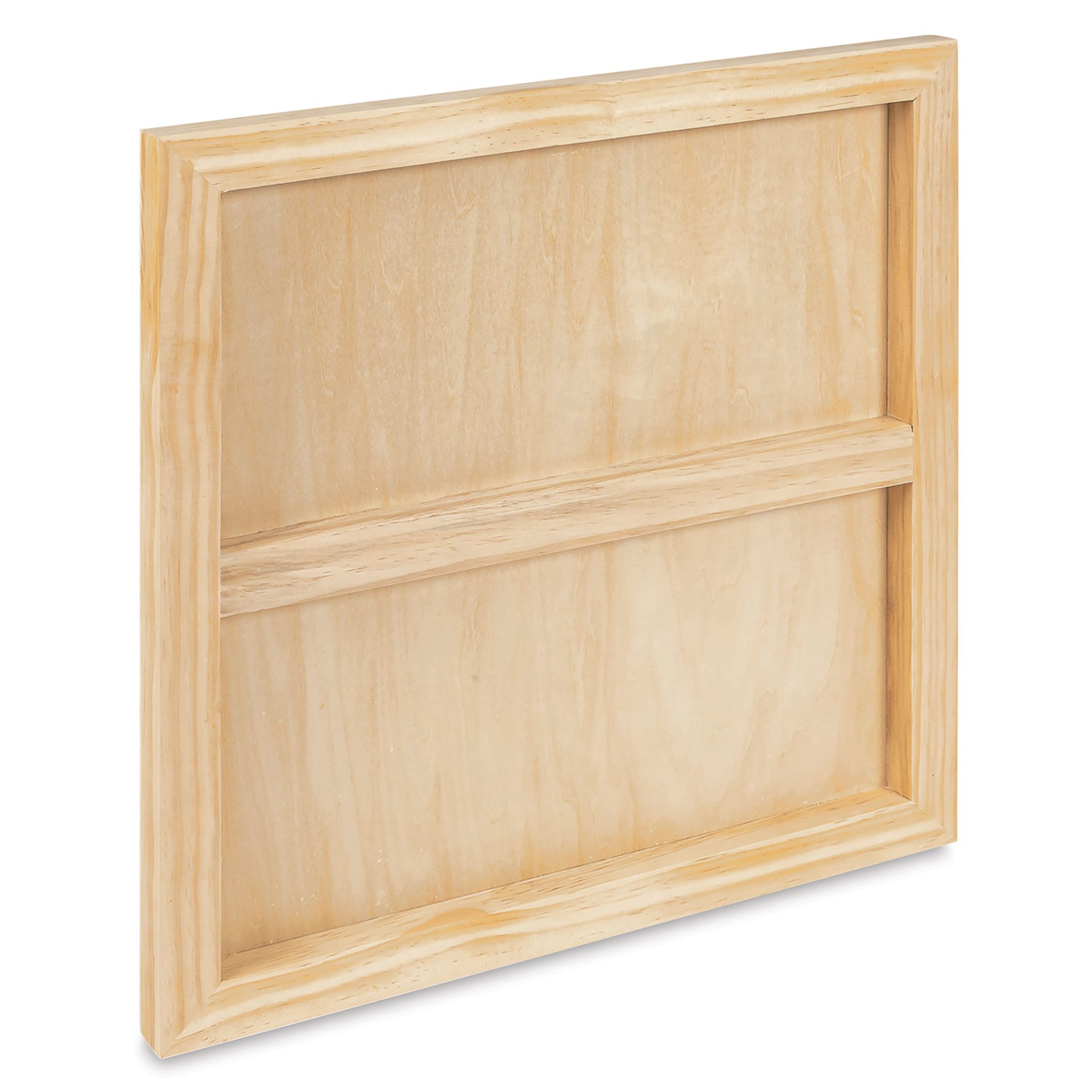Blick Studio Artists' Wood Panel - Flat Cradle, 20" x 20", 7/8" Cradle, back