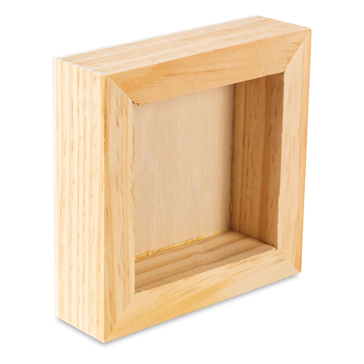 Blick Studio Artists' Wood Panel - Gallery Cradle, 5" x 5", 1-1/2" Cradle, back