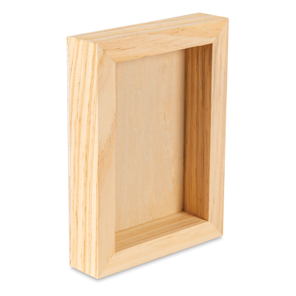Blick Studio Artists' Wood Panel - Gallery Cradle, 6" x 8", 1-1/2" Cradle, back