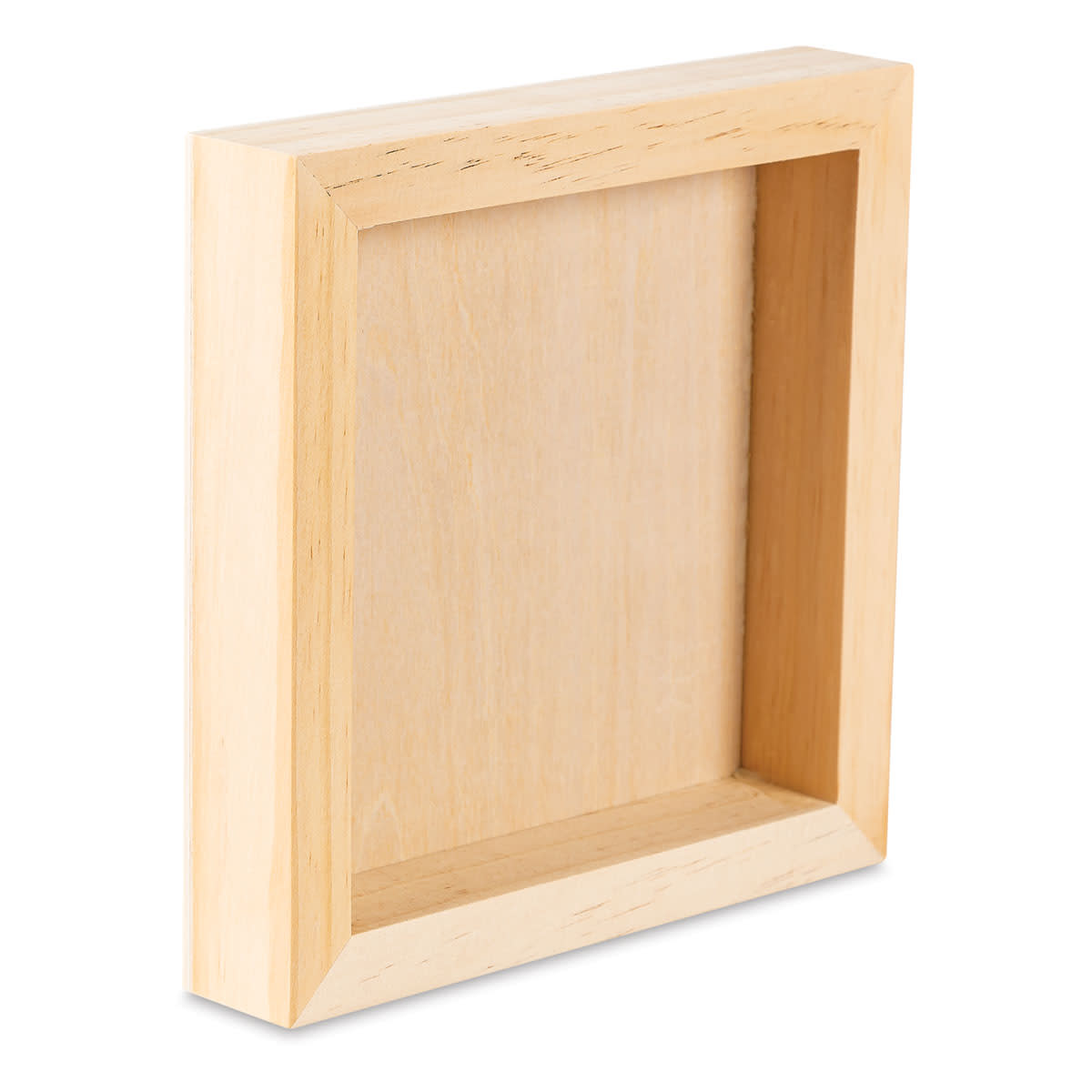 Blick Studio Artists' Wood Panel - Gallery Cradle, 8" x 8", 1-1/2" Cradle, back