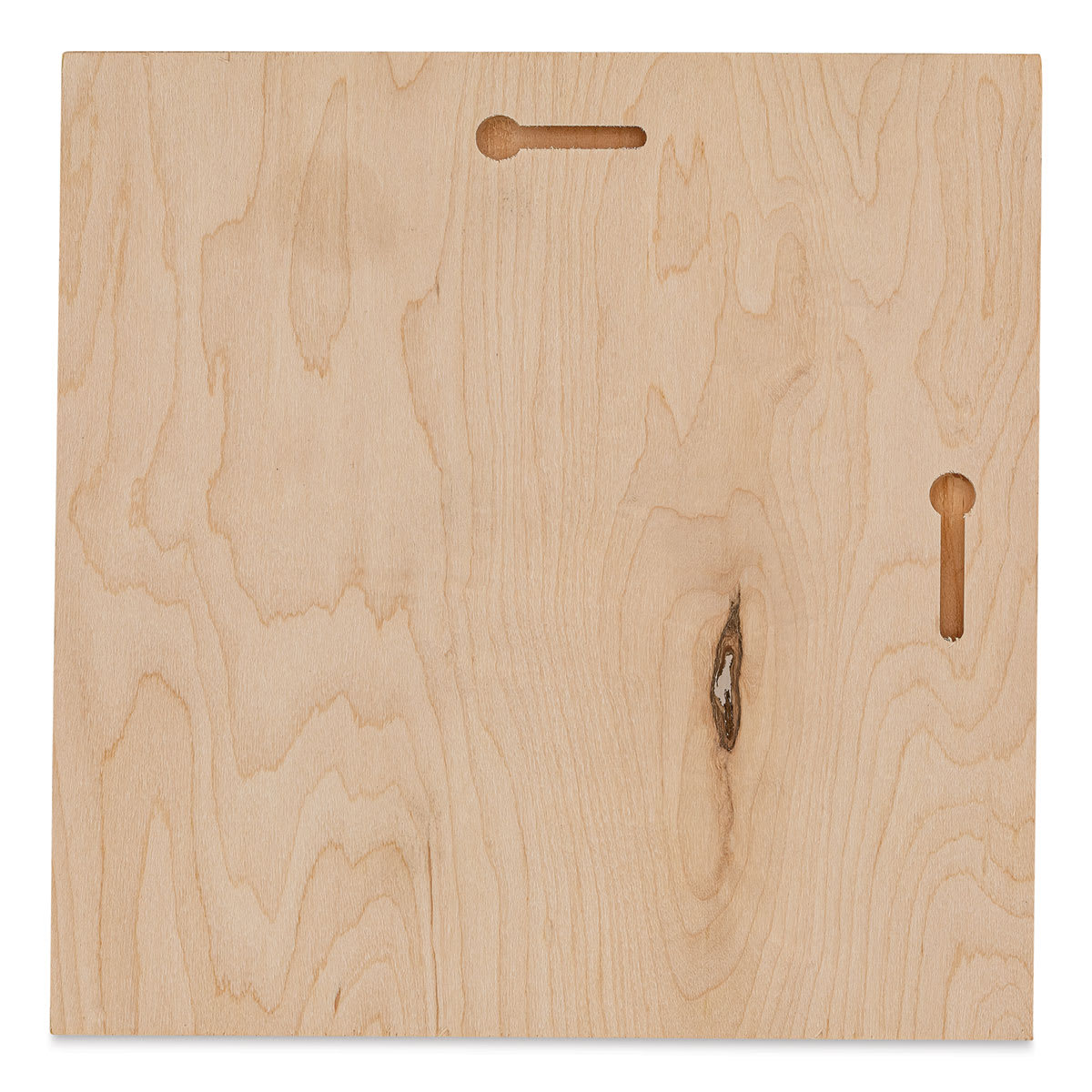 American Easel Maple Panel - 8" x 8", 1/2" Profile, Keyhole back