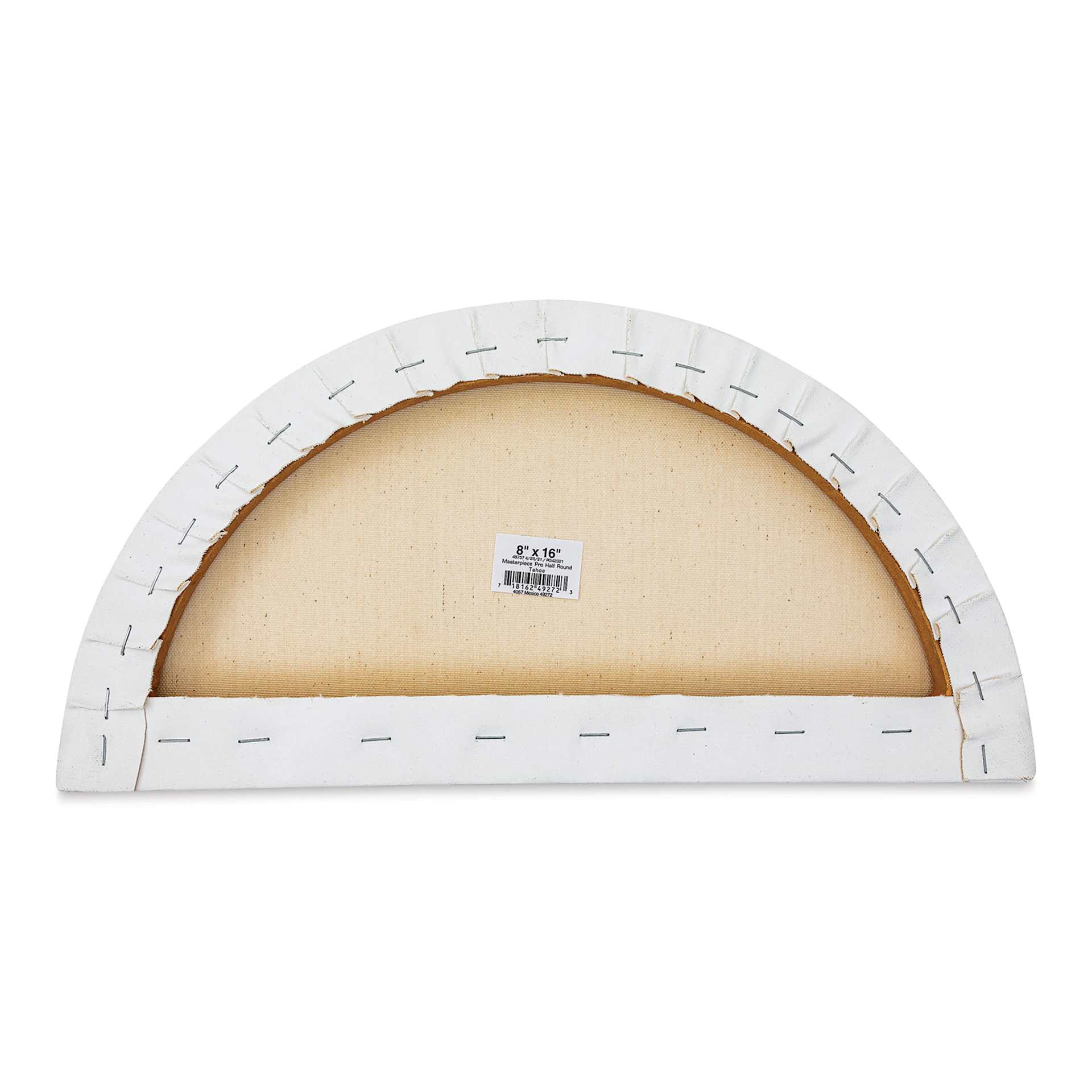 Masterpiece Tahoe Cotton Canvas Shape - Half Round, 8" x 16" back Masterpiece Tahoe Cotton Canvas Shape - Half Round, 8" x 16" back