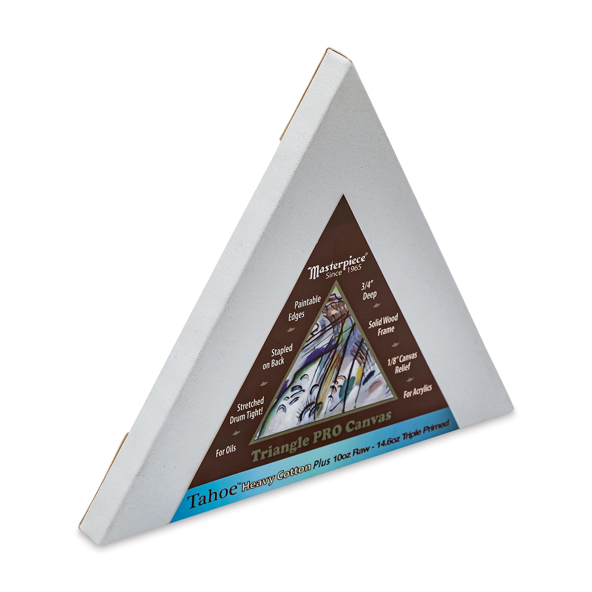 Masterpiece Tahoe Cotton Canvas Shape - Triangle, 8-1/2" angled view