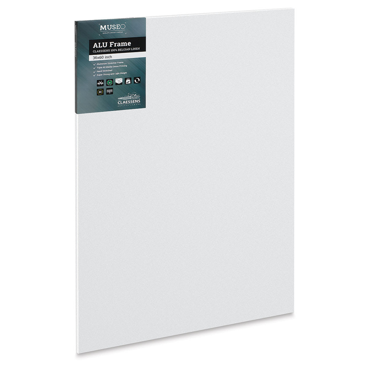 Museo Alu-Frame Claessens Belgian Linen Canvas - 36" x 60", 15/16" Depth