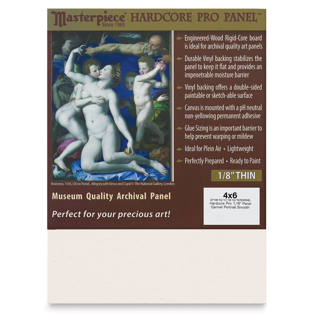 Masterpiece Carmel Hardcore Pro Canvas Panel - 4" x 6"