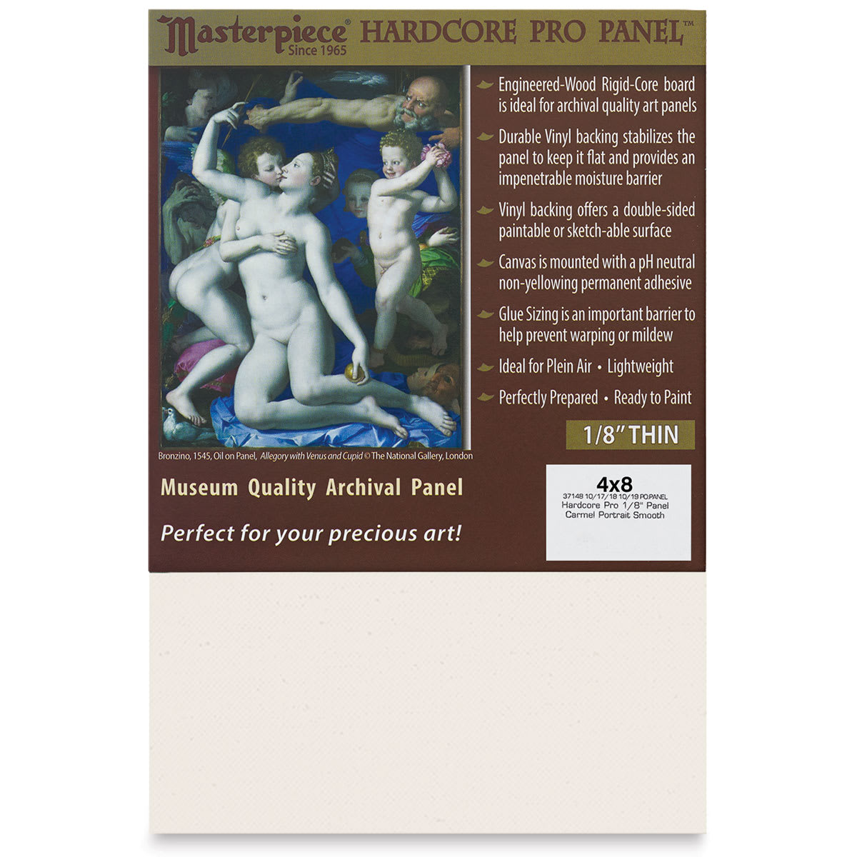 Masterpiece Carmel Hardcore Pro Canvas Panel - 4" x 8"