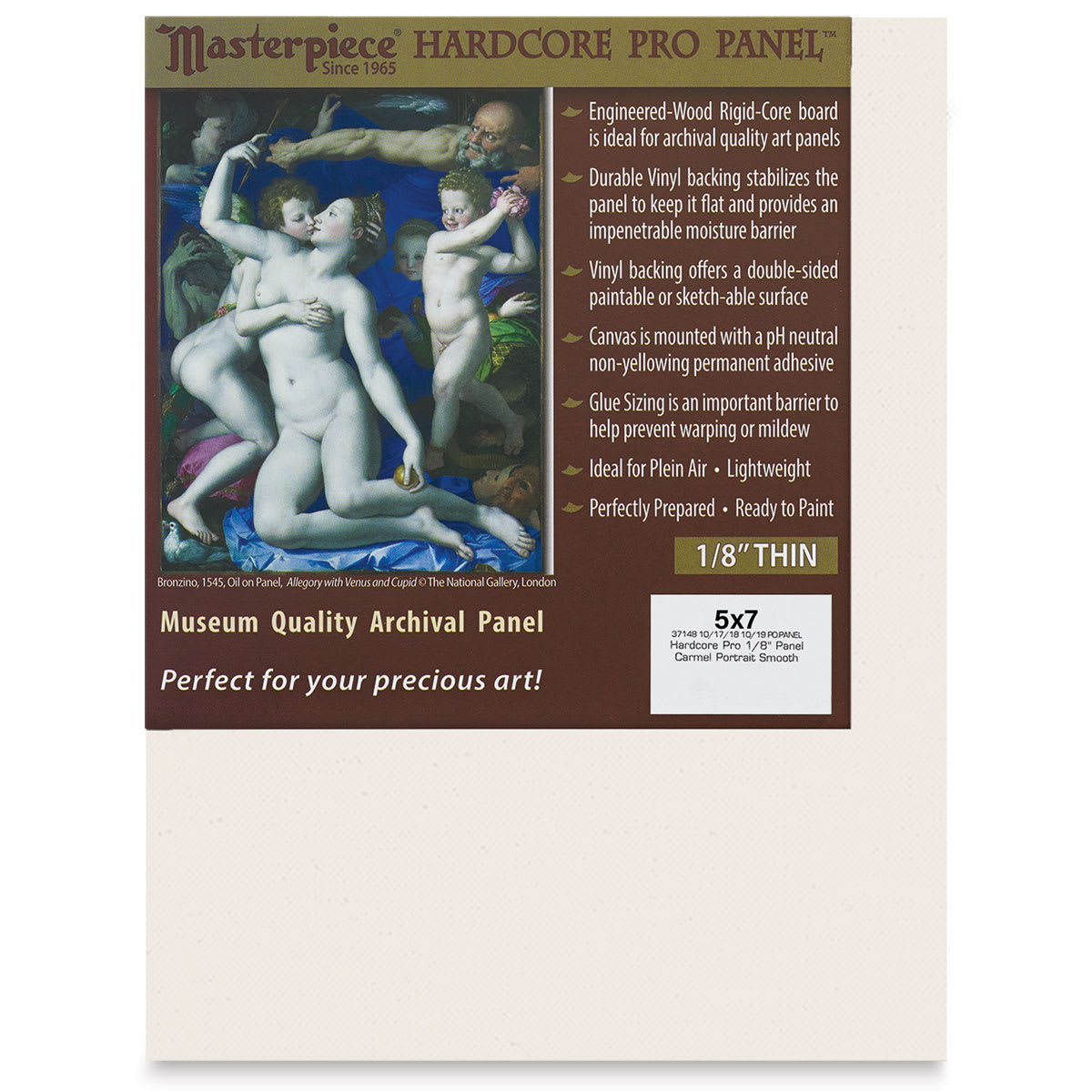 Masterpiece Carmel Hardcore Pro Canvas Panel - 5" x 7"