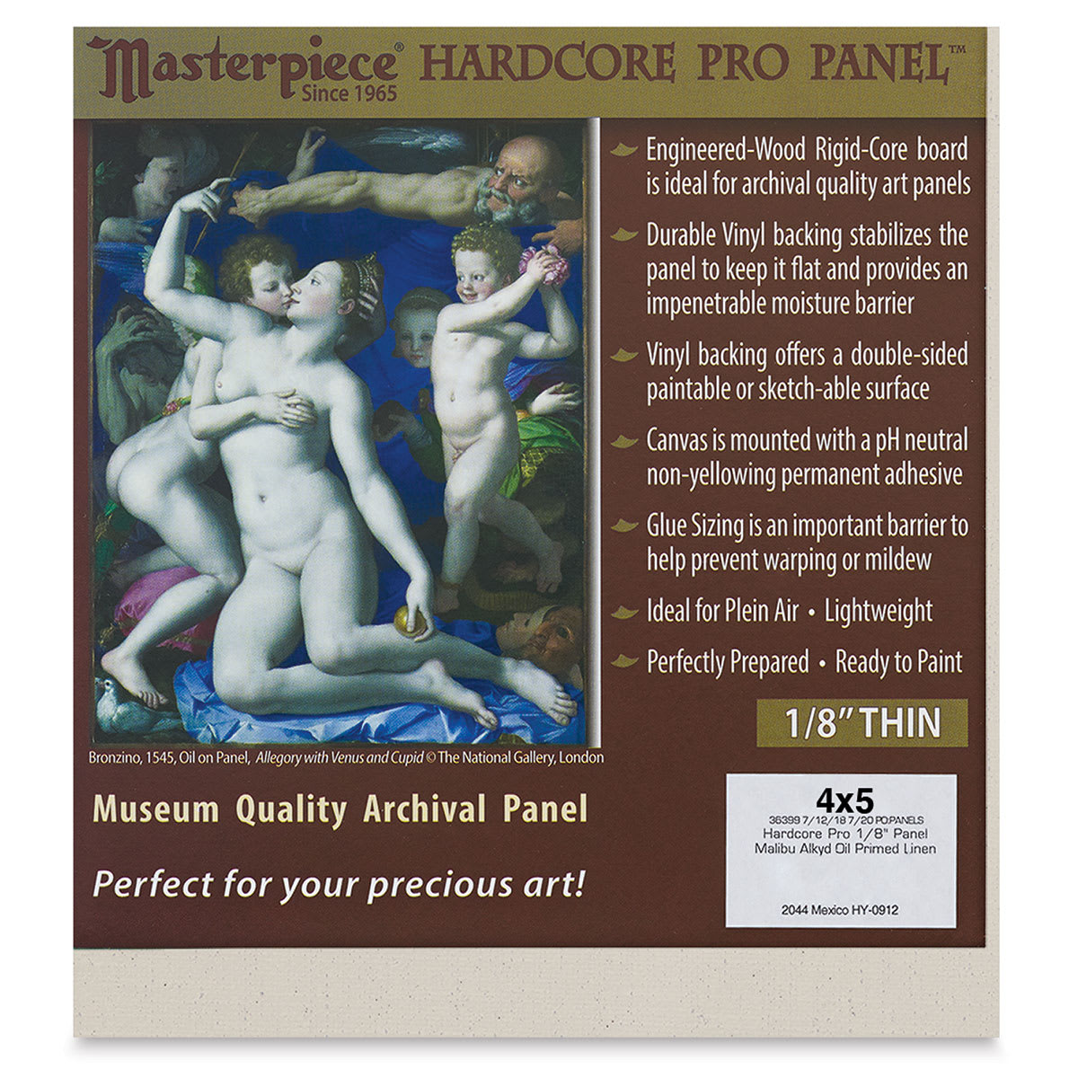 Masterpiece Malibu Hardcore Pro Canvas Panel - 4" x 5"