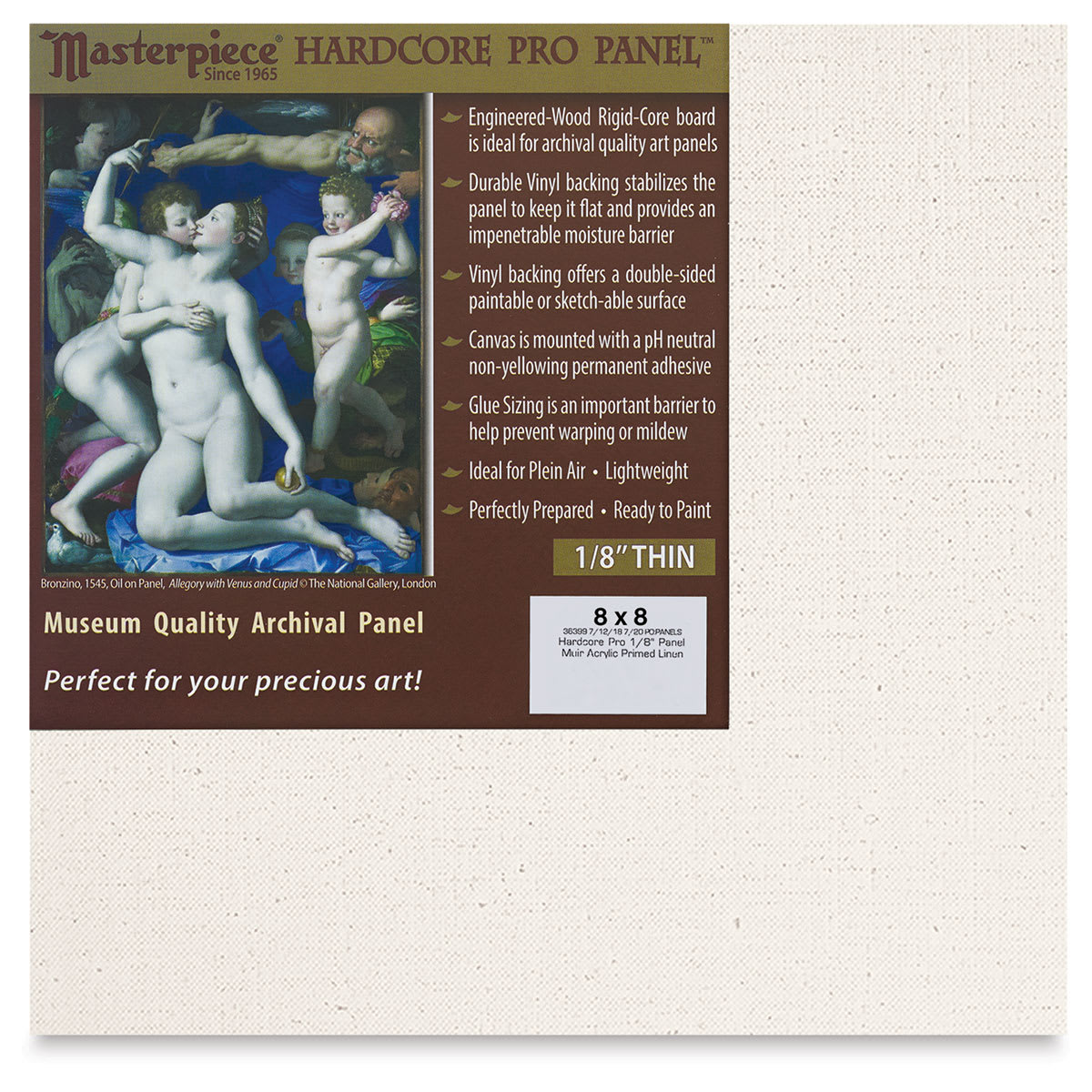 Masterpiece Muir Hardcore Pro Canvas Panel - 8" x 8"