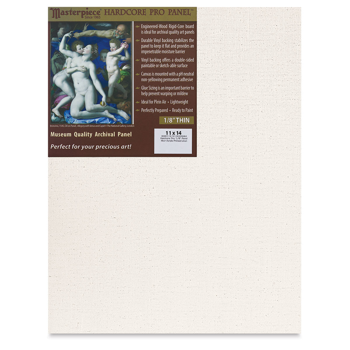 Masterpiece Muir Hardcore Pro Canvas Panel - 11" x 14"