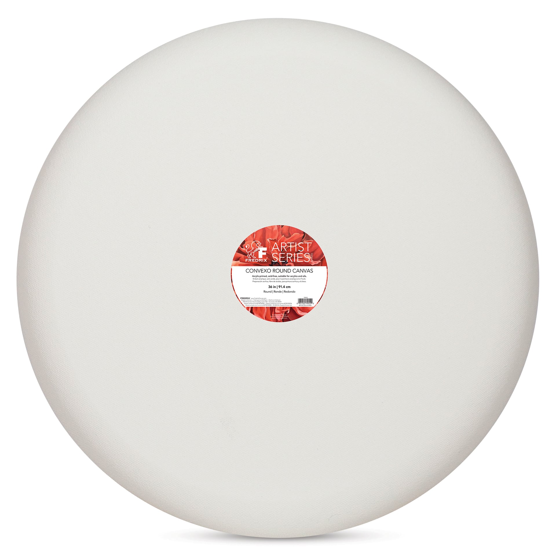 Fredrix Convexo Canvas - 36", Round
