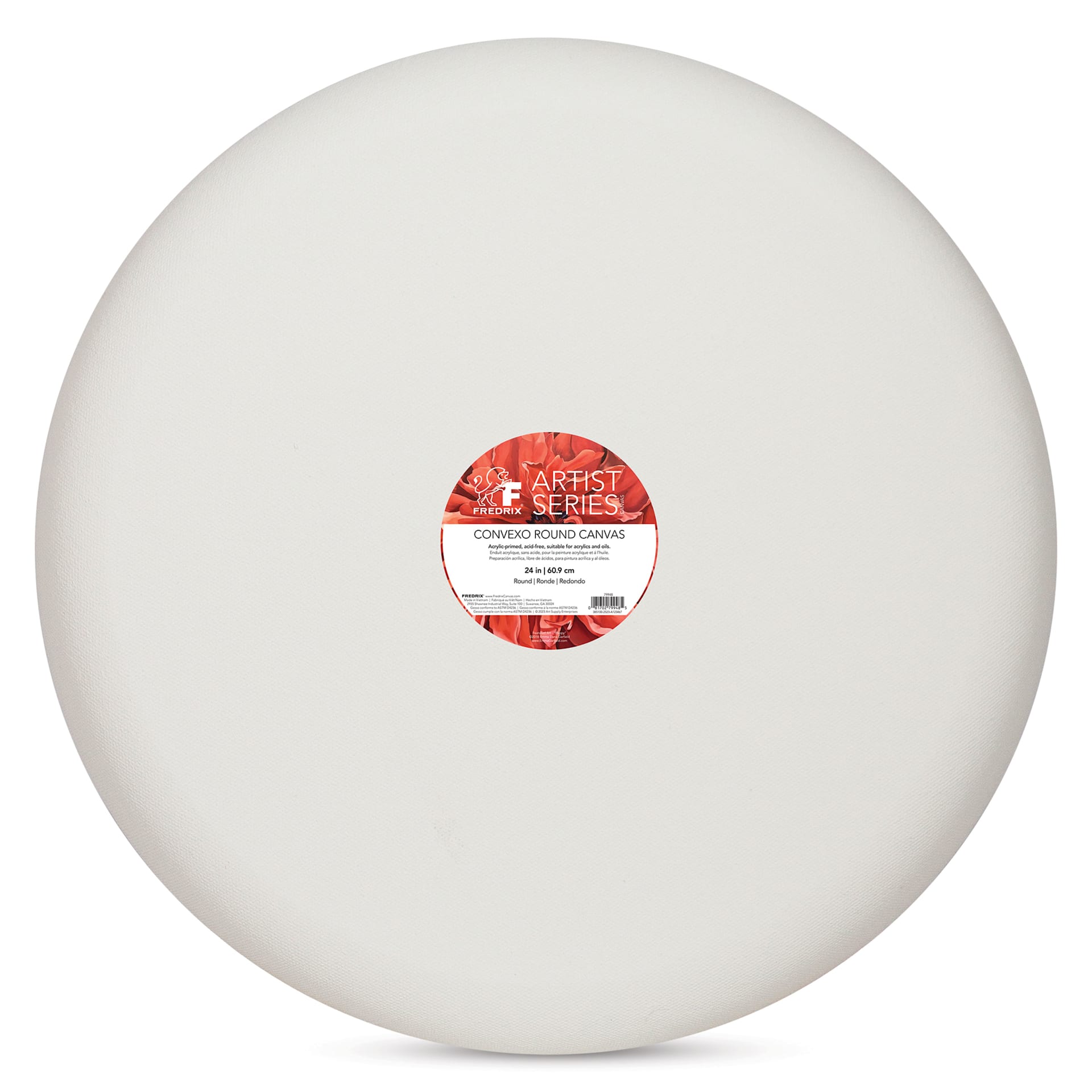 Fredrix Convexo Canvas - 24", Round