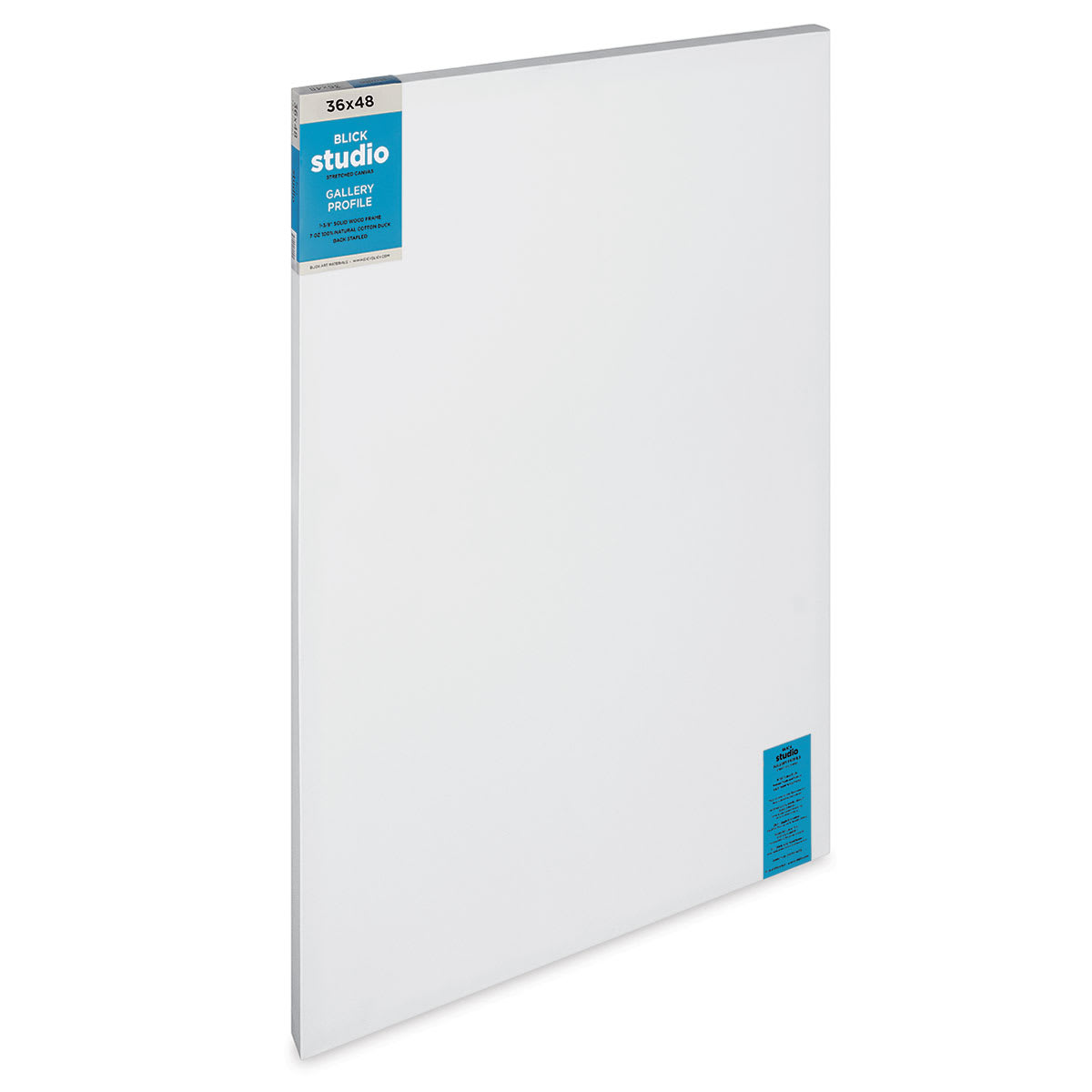 Blick Studio Stretched Cotton Canvas - Gallery Profile, 36" x 48" (side view)