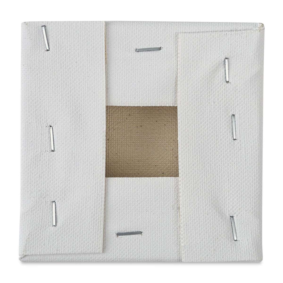 Blick Studio Stretched Cotton Canvas - Traditional Profile, 4" x 4" (back)
