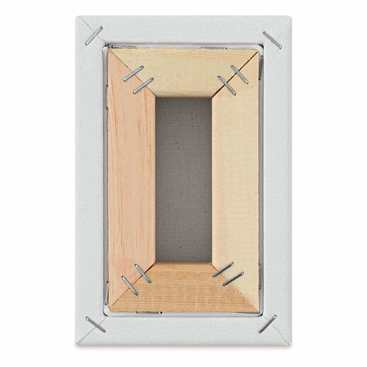 Blick Premier Stretched Cotton Canvas - Gallery Profile, Splined, 4" x 6" (back)