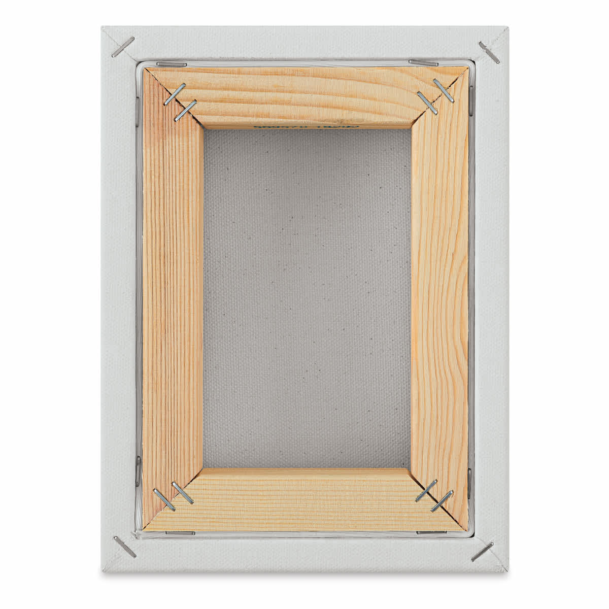 Blick Premier Stretched Cotton Canvas - Gallery Profile, Splined, 6" x 8" (back)