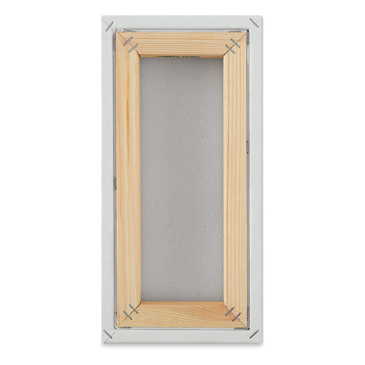 Blick Premier Stretched Cotton Canvas - Gallery Profile, Splined, 6" x 12" (back)